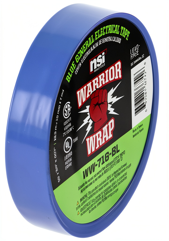 NSI electrical tape applied to wires in an outdoor setting