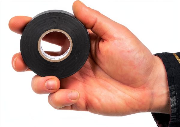 Duck Electrical Tape Black Vinyl Moisture Resistant 60 Foot-3