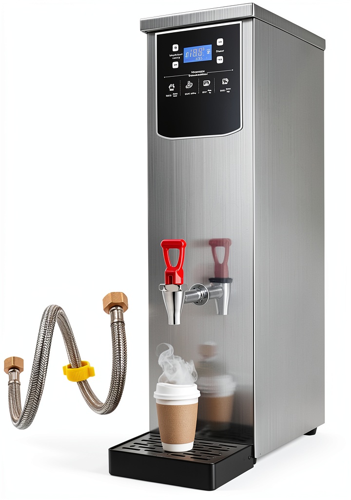CAZACHEF Hot Water Dispenser on a countertop in a busy kitchen