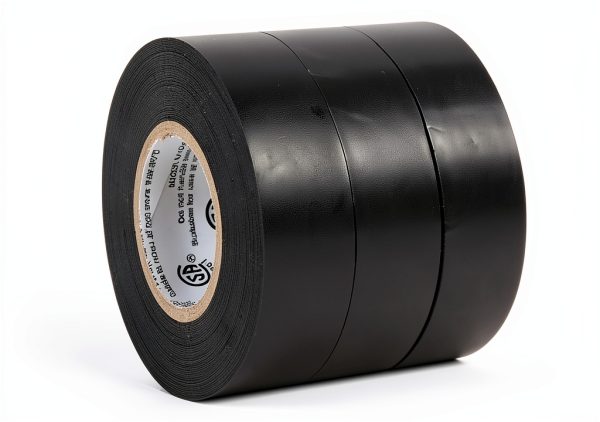 Duck Electrical Tape Black Vinyl Weather Resistant 3 Pack-1