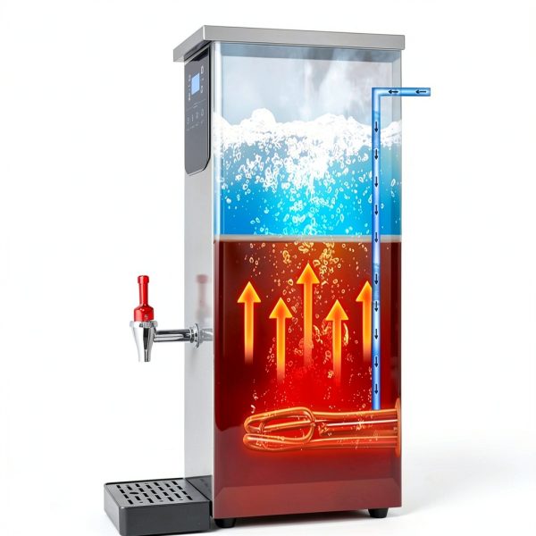 CAZACHEF Commercial Hot Water Dispenser Stainless Steel Boil-2