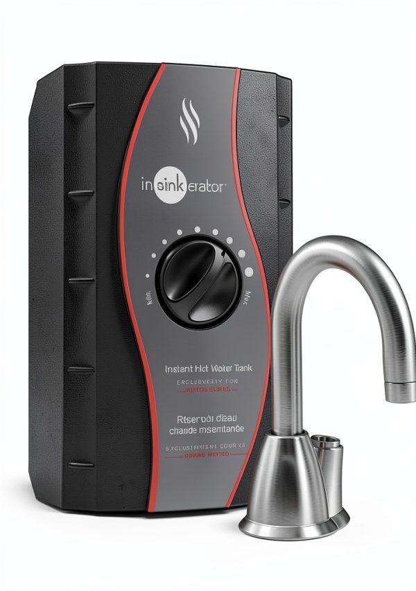 InSinkErator Hot Water Dispenser Satin Nickel Stainless-0