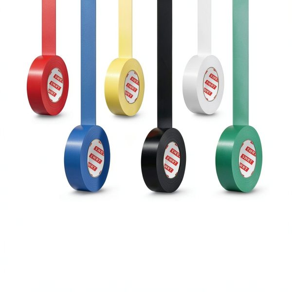 SWRT Electrical Tape PVC Insulation 6 Colors Professional-1