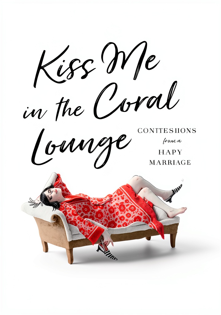 Humor essays Kindle book cover showcasing family-themed illustrations