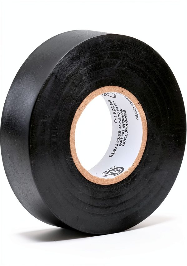 Duck Electrical Tape Black Vinyl Moisture Resistant 60 Foot-2