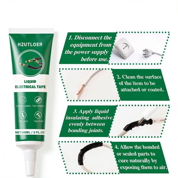 Hzutloer Liquid Electrical Glue Insulation Sealing Wire-3