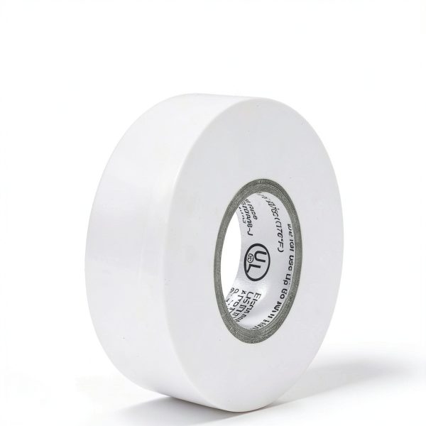 Lichamp White Vinyl Electrical Tape 10 Rolls Industrial-1