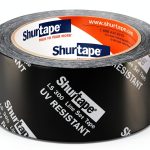 Shurtape UV Resistant HVAC Tape Black 102666-0