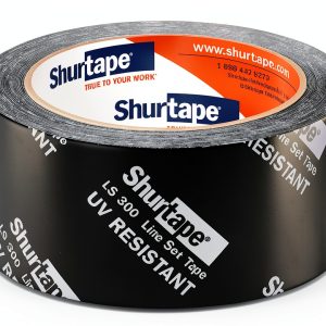 Shurtape UV Resistant HVAC Tape Black 102666-0
