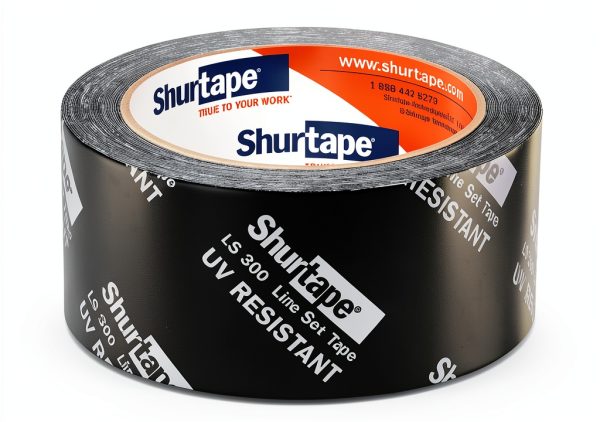 Shurtape UV Resistant HVAC Tape Black 102666-0