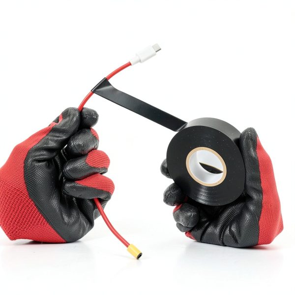 SWRT Black Electrical Tape PVC Insulation Flame Retardant-2