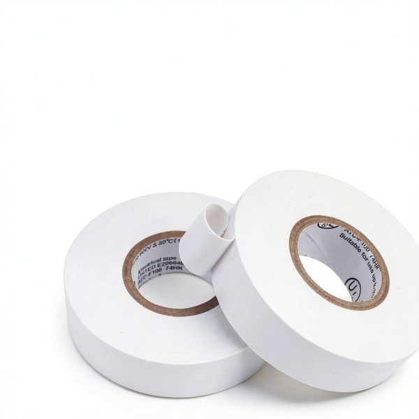 Lichamp White Vinyl Electrical Tape 10 Rolls Industrial-5