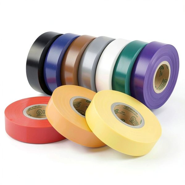 Lichamp Vinyl Electrical Tape 10 Rolls Industrial Grade-0