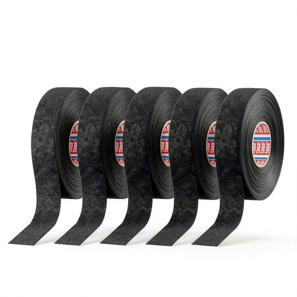 Tesa PET Fleece Tape Wire Harness Bundling Noise Damping-0
