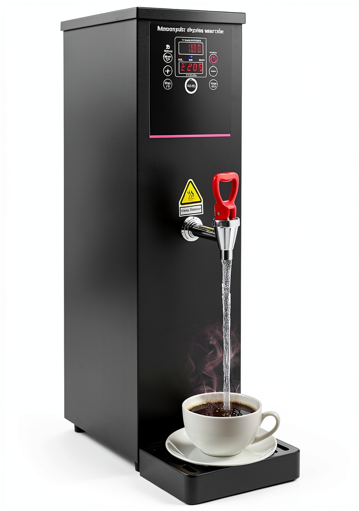 Kingdosy electric water boiler on a kitchen countertop
