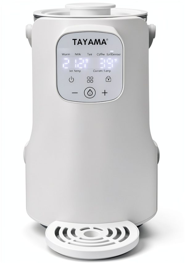 Hot Water Dispenser TAYAMA DWG-200W White 2L Borosilicate Glass-6