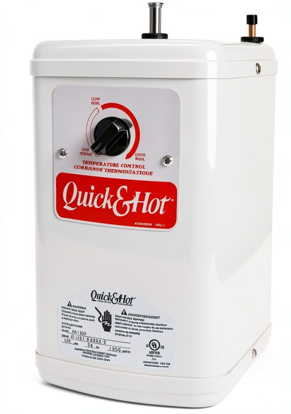Waste King AH-1300 Compact Hot Water Dispenser Stainless Steel White-0