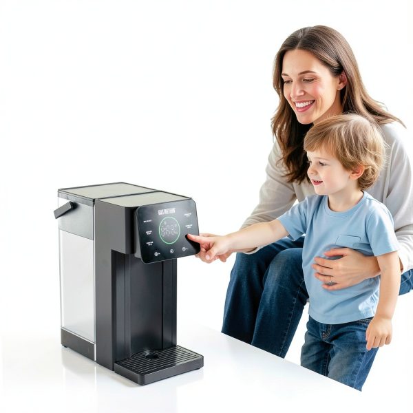 Aesthetern 1800W Instant Hot Water Dispenser Black 3L Countertop-5