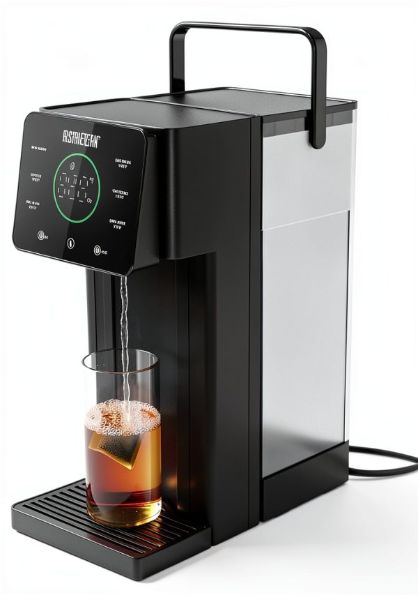 Aesthetern 1800W Instant Hot Water Dispenser Black 3L Countertop-0