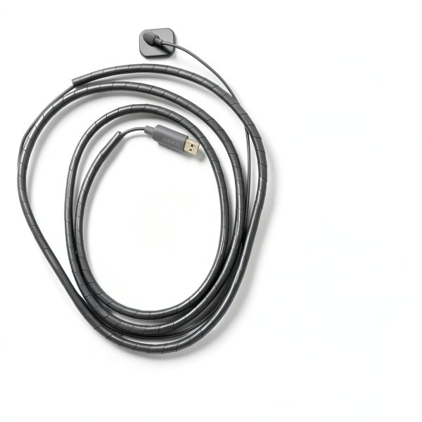 Digital Xray Sensor Protector Black Hose 9mm x 6ft for Dental Imaging-4