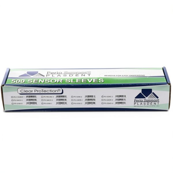 Dexis X-Ray Sensor Sleeves Size 2 Clear Plastic Leak Proof Plasdent-3