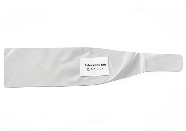 Healifty Handle Cover Plastic Sleeves 500 Pack 9.84x2.0 Inches-1
